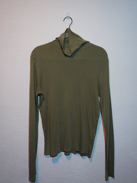 Ralph Lauren Sweaters - Vintage Ralph Lauren Sport Olive Green Turtleneck X-Large